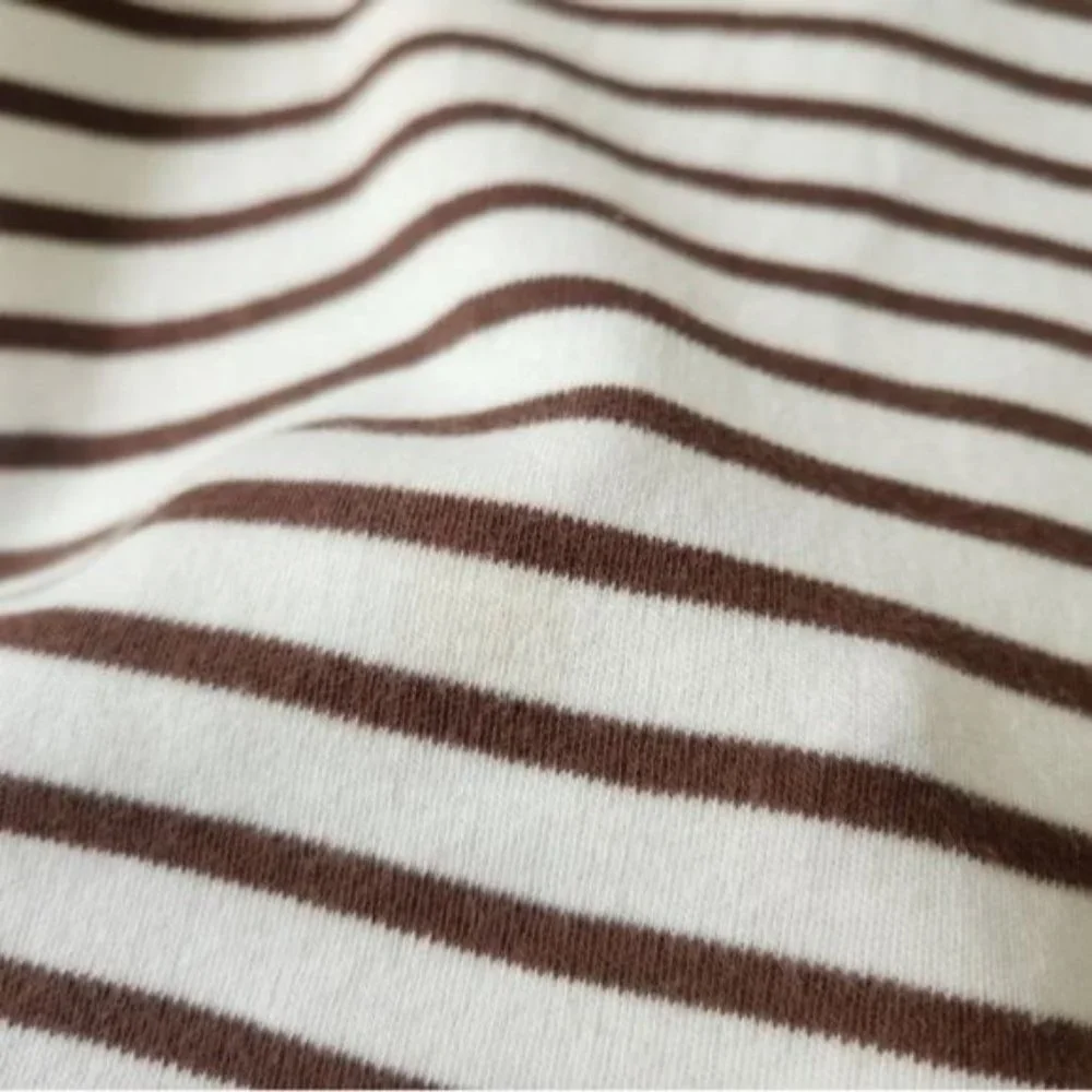 TURKEY KNIT TOP Serengeti striped embellished Striped Top size Medium - Picture 4 of 6